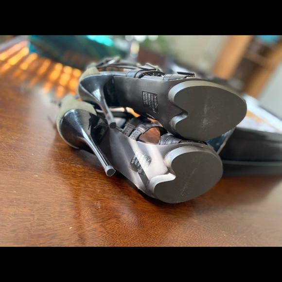 Luichiny Strappy Leather summer heels 7 NEW - Picture 4 of 7